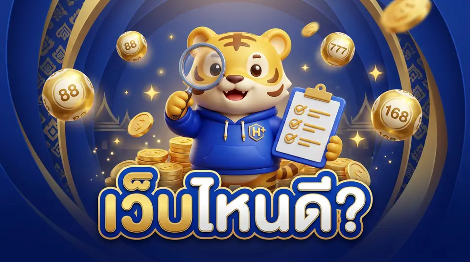 หวยออนไลน์ เว็บไหนดี? เช็กลิสต์ 7 ข้อก่อนเลือกเว็บแทงหวย